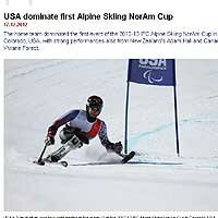 USA Dominats paralympic skiing